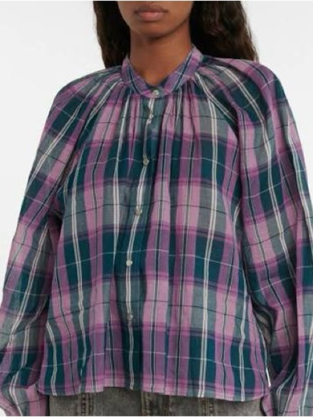 Isabel Marant Linen Blandine Blouse